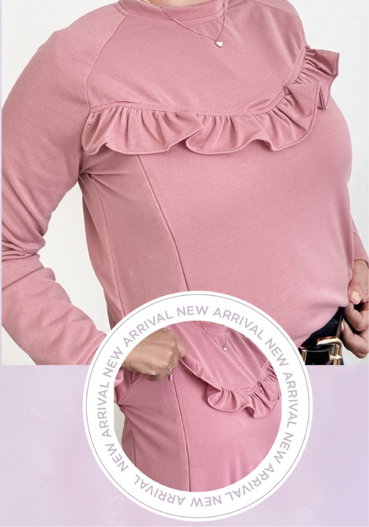 Sudadera de lactancia
