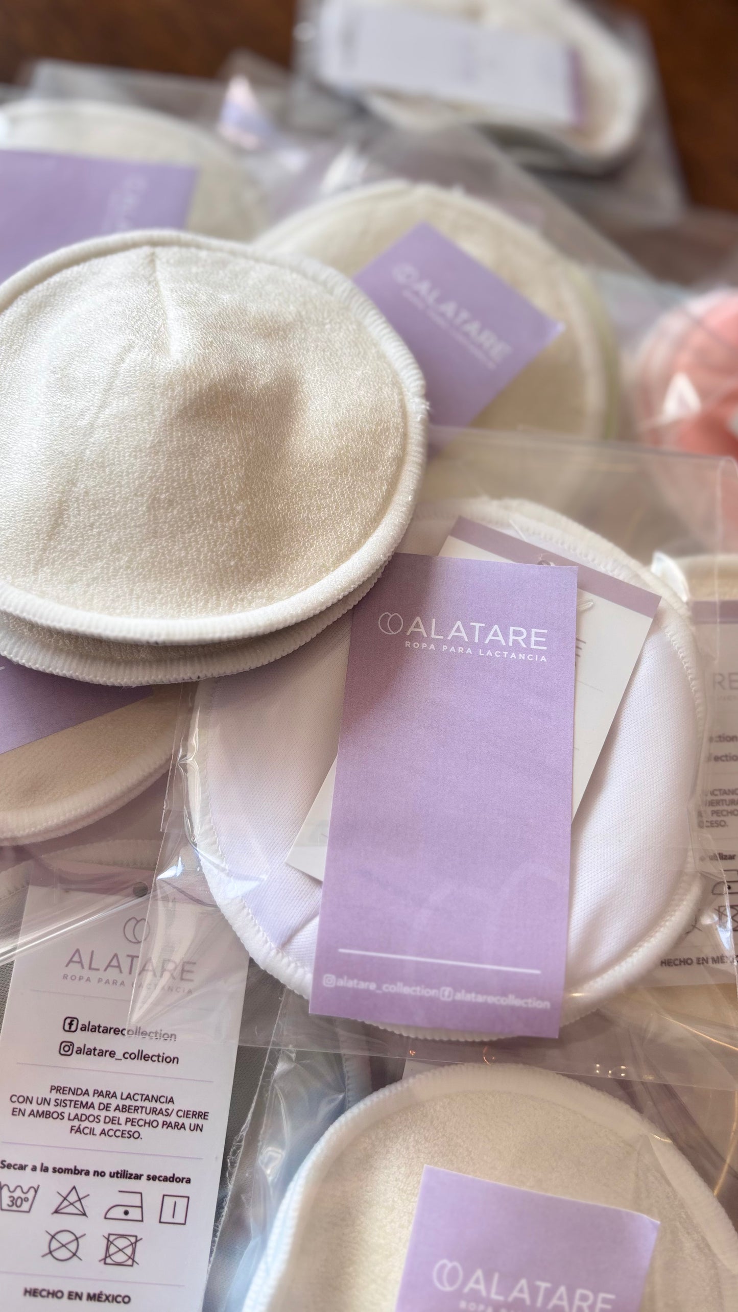Kit de Protectores de Lactancia Reutilizables 3 Pares – Ultra Suaves, Lavables y Ecológicos